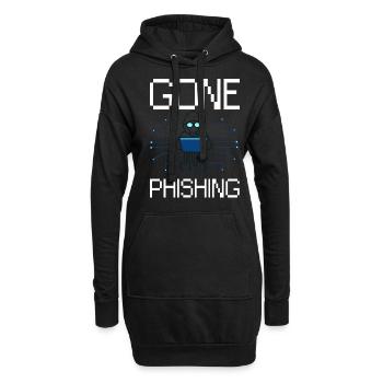 Ethical Hacker Sicherheit Computer Hacking - Hoodie-Kleid - Schwarz - Vorne