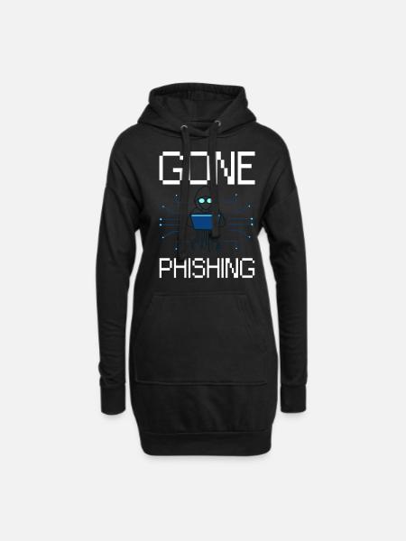 Ethical Hacker Sicherheit Computer Hacking - Hoodie-Kleid - Schwarz