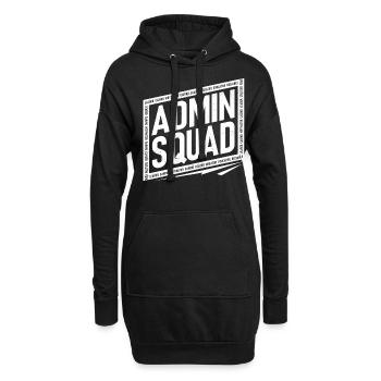 Stellvertretender Schulleiter, Administratorschule - Hoodie-Kleid - Schwarz - Vorne