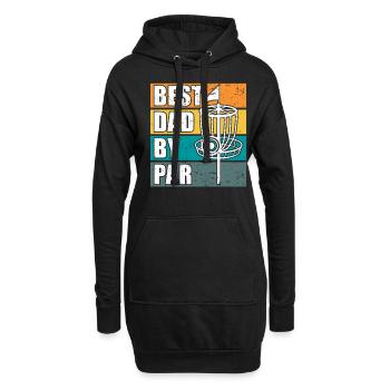 Disc Golf Dad by Par Disc Golfen Papa - Sweat-shirt à capuche long Femme - noir - Devant