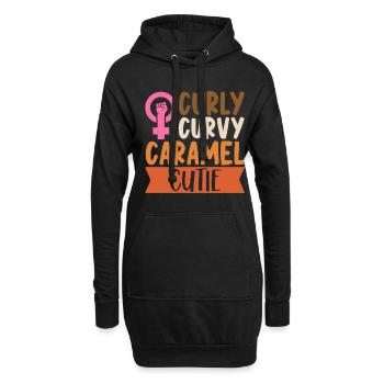 Feminist Womens Rights Female - Hoodie-Kleid - Schwarz - Vorne