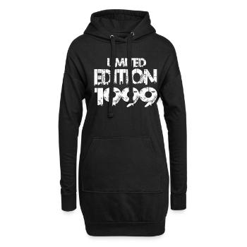 Limited Edition 1999 - Hoodie-Kleid - Schwarz - Vorne