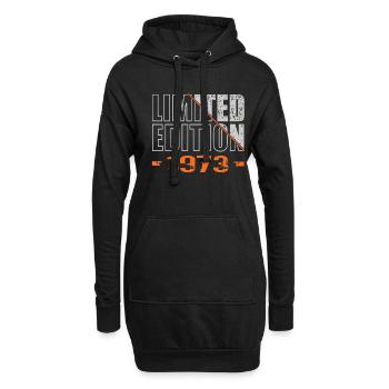 Édition limitée 1973 - Sweat-shirt à capuche long Femme - noir - Devant
