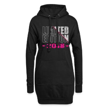 Limited Edition 2018 - Hoodie-Kleid - Schwarz - Vorne