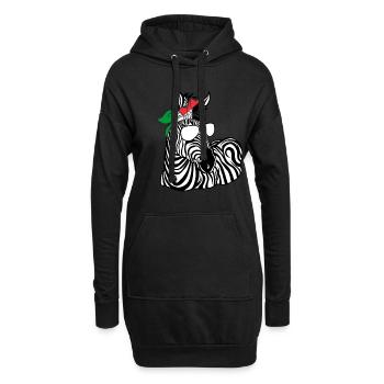 Palestine Cadeau Gratuit Palestine Bande de Gaza - Sweat-shirt à capuche long Femme - noir - Devant