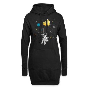 Lemon Design Lemonades Stand Boss Vente de citron - Sweat-shirt à capuche long Femme - noir - Devant