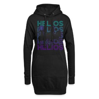 Helios Griechischer Gott Titan Gott Antike griechi - Hoodie-Kleid - Schwarz - Vorne