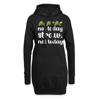 Turtle Gift Enfants Reptiles Plage de mer - Sweat-shirt à capuche long Femme - noir - Devant