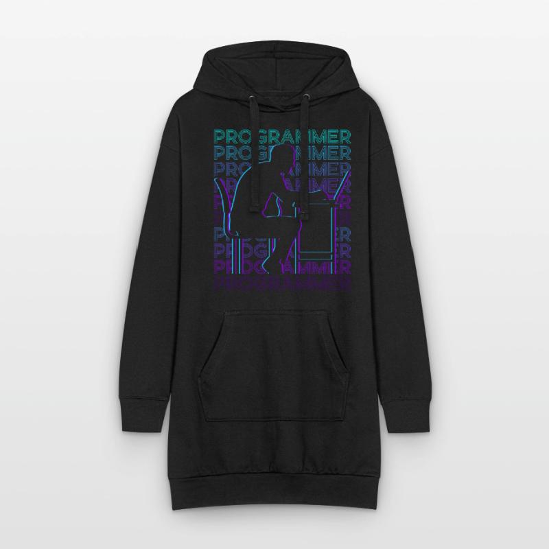 Programmierer Computerprogrammierung Kodierung Gee Hoodie-Kleid
