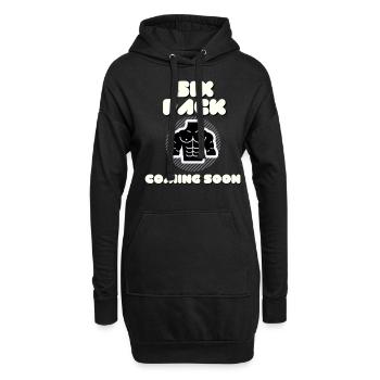 Six Pack à venir 36 - Sweat-shirt à capuche long Femme - noir - Devant