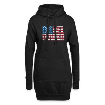 Diesel Amerika - Hoodie-Kleid - Schwarz - Vorne