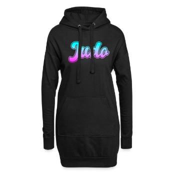 Judo - Sweat-shirt à capuche long Femme - noir - Devant