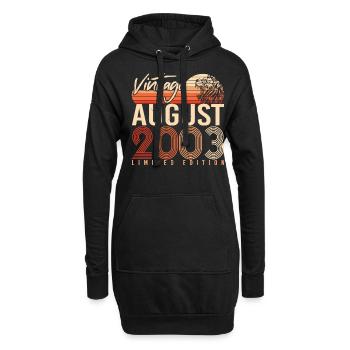 Legend Août 2003 - Sweat-shirt à capuche long Femme - noir - Devant