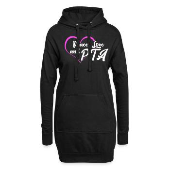 PTA Pharmazie Witz Apotheke - Hoodie-Kleid - Schwarz - Vorne