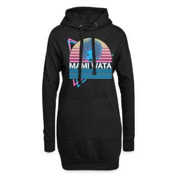 Mami Wata La Sirene Wassergeist Ancient - Hoodie-Kleid - Schwarz - Vorne