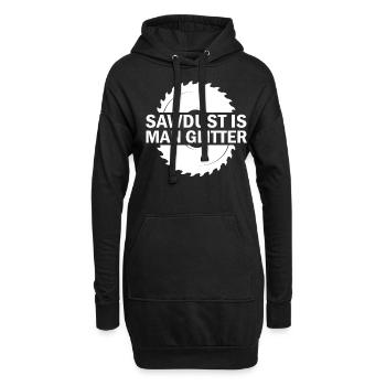 Crafter, Engineer Apprentice Woodworker Carpenter - Hoodie-Kleid - Schwarz - Vorne