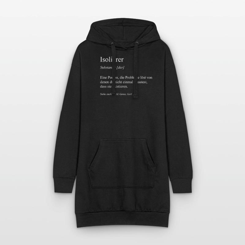 Isolierer I Isolierfacharbeiter oder Hoodie-Kleid