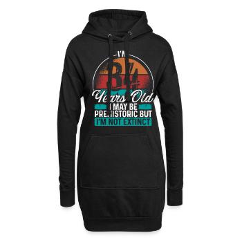 34 Birthday Idea Men Birthdays Funny 34 Year Old - Hoodie-Kleid - Schwarz - Vorne