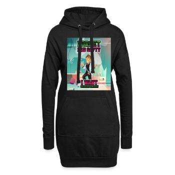 Oubliez Lab Safty Superpowers Chimiste - Sweat-shirt à capuche long Femme - noir - Devant
