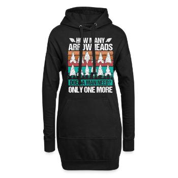 Arrowhead Hunting un collecteur d’artefacts de plus - Sweat-shirt à capuche long Femme - noir - Devant
