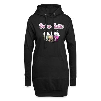 Boba-Tastic Bubble Boba Tea Shirt Geschenk - Hoodie-Kleid - Schwarz - Vorne