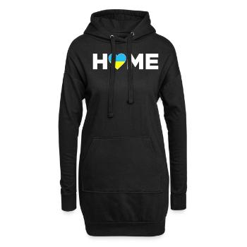Ukraine Heimat Ukraine Flagge Ukraine Liebe - Hoodie-Kleid - Schwarz - Vorne