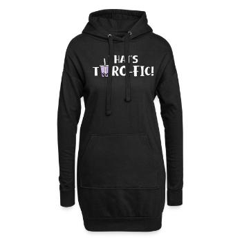 That´s Thro-fic Bubble Tea Shirt Boba - Hoodie-Kleid - Schwarz - Vorne