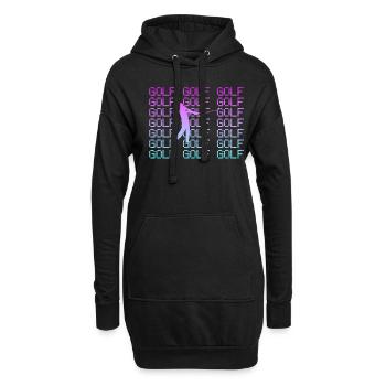 Gulf - Hoodie Dress - black - Front