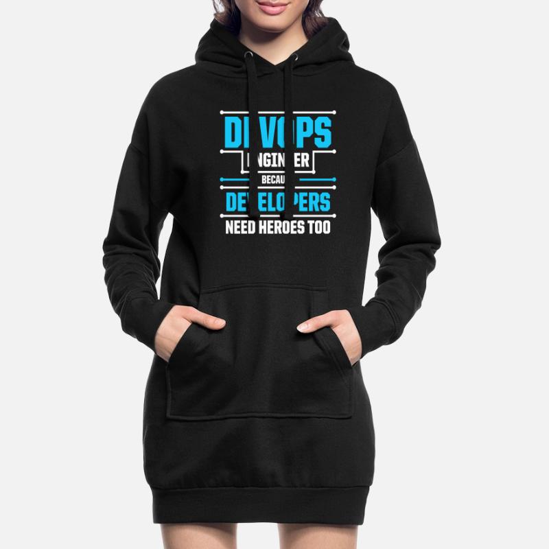 Sys-Admin Developer Devops Engineer Hoodie Dress