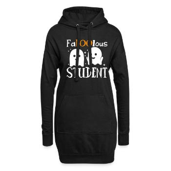 FaBOOlous Student T-Shirt Cadeau - Sweat-shirt à capuche long Femme - noir - Devant