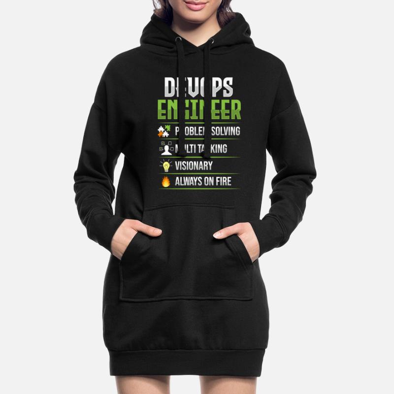 Devops Sys-Admin Developer Hoodie Dress