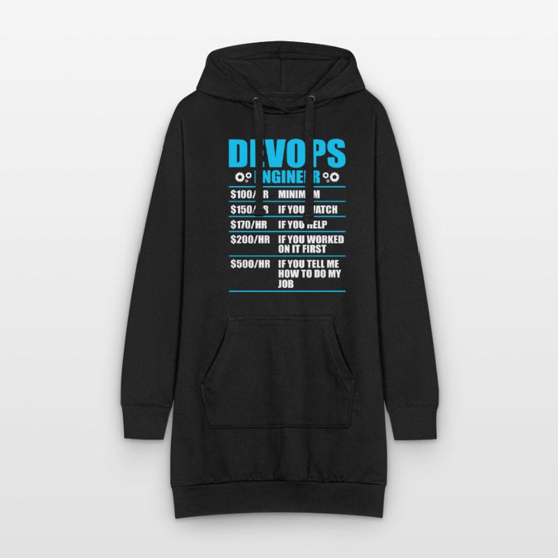 Devops Sys-Admin Developer Hoodie Dress