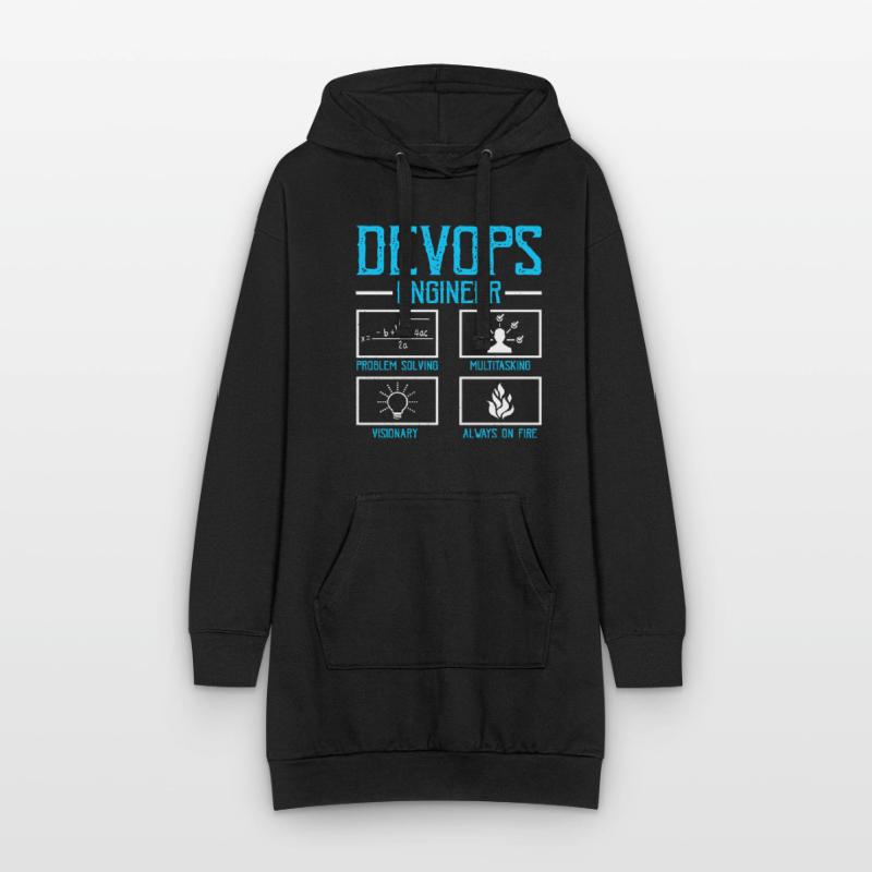 Devops Sys-Admin Developer Hoodie Dress