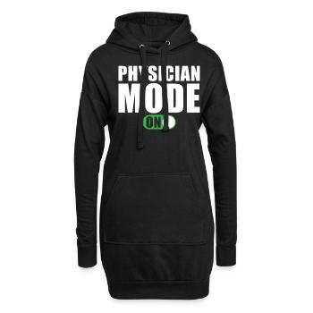Mode Docteur à Drôle De Cadeau Docteur - Sweat-shirt à capuche long Femme - noir - Devant