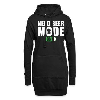 Drôle de bière disant besoin de mode bière - Sweat-shirt à capuche long Femme - noir - Devant