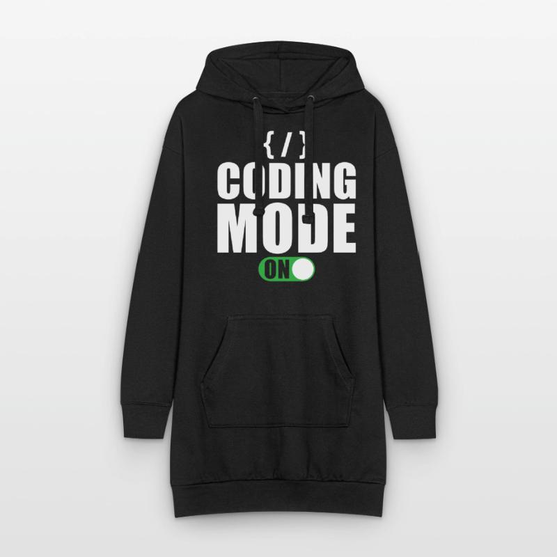 Cadeau de programmeur développeur codeur Sweat-shirt à capuche long Femme