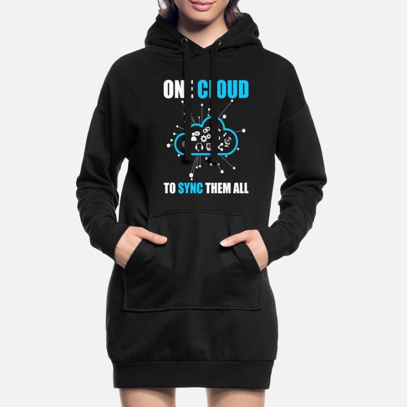 Cloud-Administrator Cloud-Devops Hoodie-Kleid