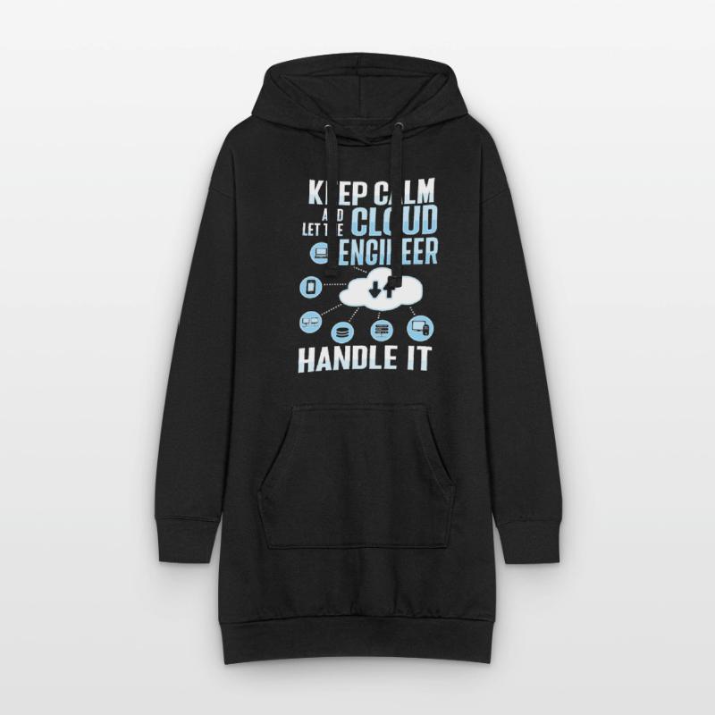 Cloud-Administrator Cloud-Devops Hoodie-Kleid