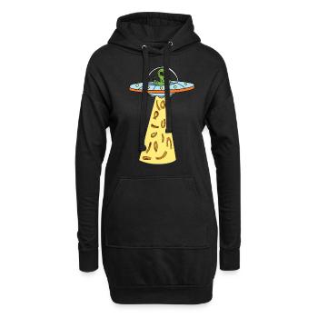 Churro Gift Mexico Nourriture - Sweat-shirt à capuche long Femme - noir - Devant