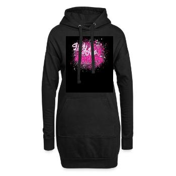 Lindy Hop Dance Swing Dancing - Sweat-shirt à capuche long Femme - noir - Devant