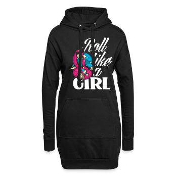 Jiu Jitsu Jiu Jitsu Jiu Jitsu - Hoodie-Kleid - Schwarz - Vorne