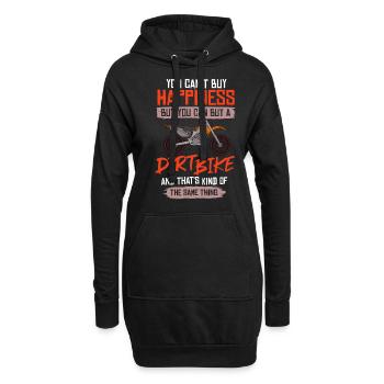 Dirt Bike Motocross Électrique Riding MX Rider - Sweat-shirt à capuche long Femme - noir - Devant