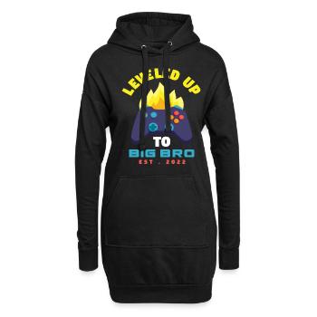 Frères et sœurs Frère 2022 Grossesse Gaming - Sweat-shirt à capuche long Femme - noir - Devant