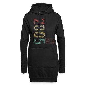 Edition 2005 18 ans - Sweat-shirt à capuche long Femme - noir - Devant