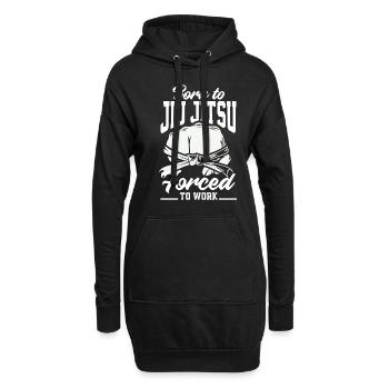 Jiu Jitsu Jiu Jitsu Jiu Jitsu - Hoodie-Kleid - Schwarz - Vorne