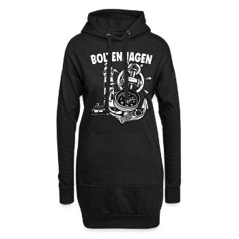 Boltenhagen - Hoodie-Kleid - Schwarz - Vorne