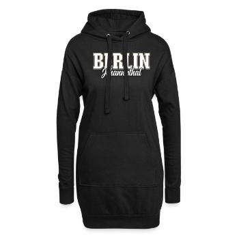 Berlin Johannisthal - Hoodie-Kleid - Schwarz - Vorne