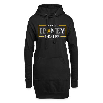 Imker Honig Verkäufer, Bienenschutz Imkerei Bienen - Hoodie-Kleid - Schwarz - Vorne