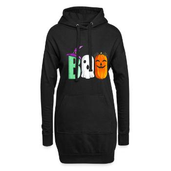 The Three Boo Witch Ghost Pumpkin Costume - Hoodie-Kleid - Schwarz - Vorne
