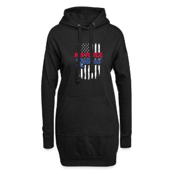 Retraite Air Force USA Pension Pension Pension Cadeau - Sweat-shirt à capuche long Femme - noir - Devant